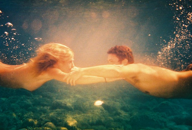 underwater romance