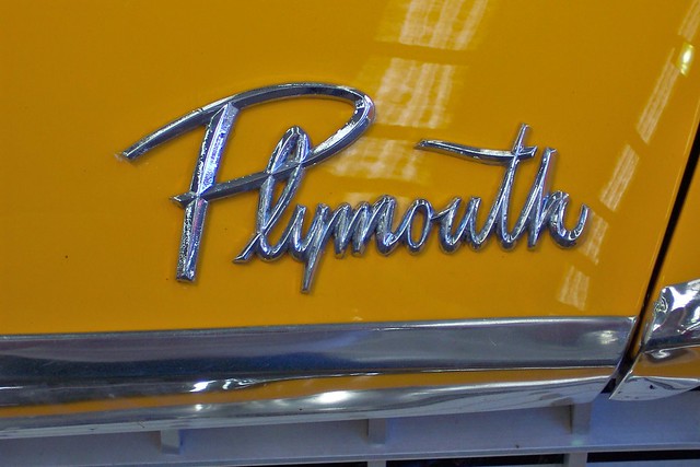 1959 Plymouth Belvedere bonnet badge Taken at the 2003 New South Wales All 