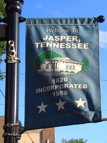 Jasper, TN sign