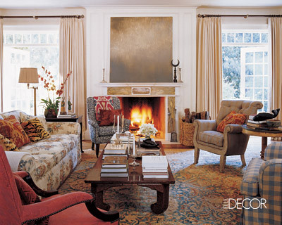 Country Living Room on Michael S  Smith S Living Room  Featured In Elle Decor   Flickr