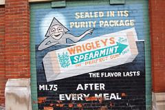 Advertisement, Wall, Food, Wrigley's Gum