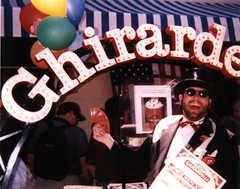 Wiz performs at special appearance in Ghirardelli Square, San Francisco, California.
