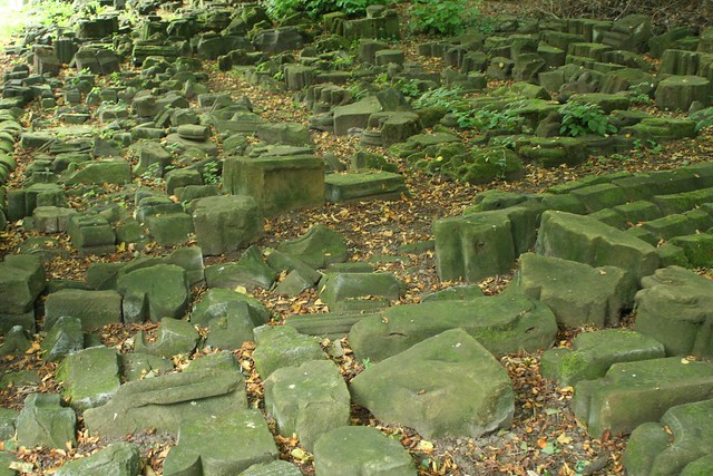 Guisborough Priory Monks Walk Stonework
