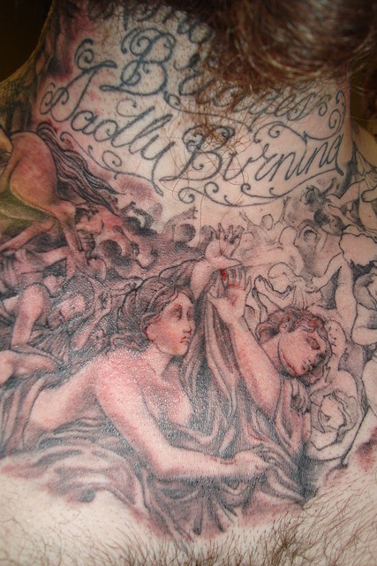 Sarah de Azevedo oni tattoo