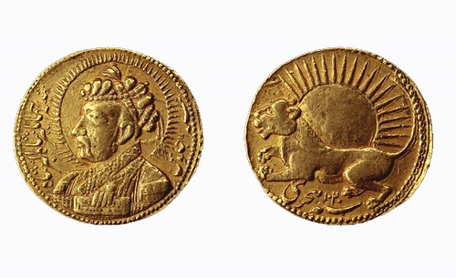 Jahangir zodiacal gold coin Leo