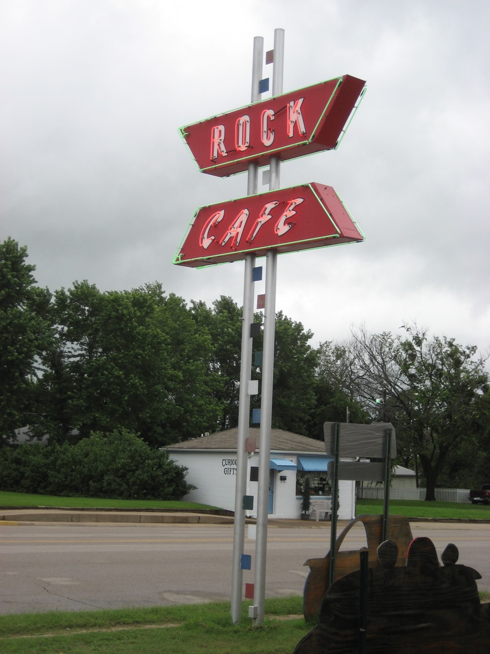 Rock Cafe in Stroud, Oklahoma