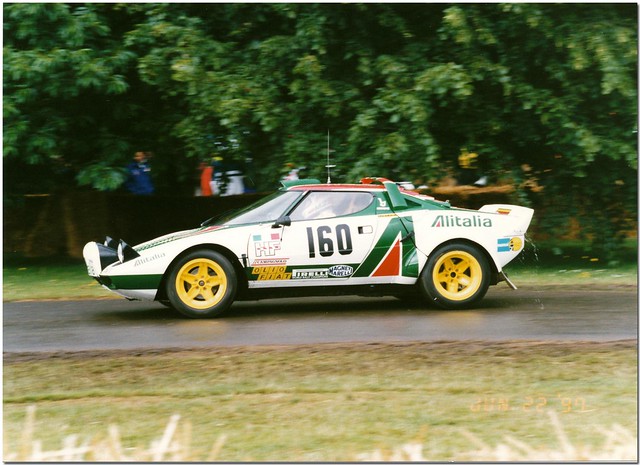 1976 Lancia Stratos Rally Car Goodwood Festival of Speed 1997