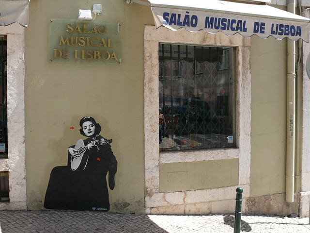 Jef Aérosol - Lisbon, August 2007 - Amalia Rodrigues