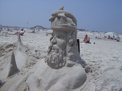 Andrew Gertler's Sand Sculpture