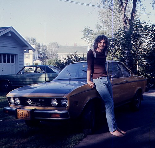 This was the 2nd car I owned a 1974 Opel Manta Shot taken by my father at 