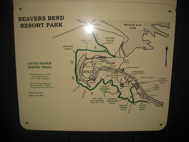 Beavers Bend Resort Park Map | Flickr - Photo Sharing!