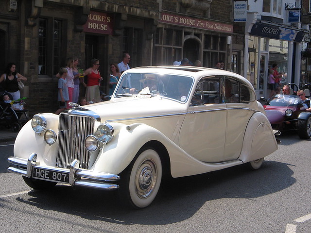 Old Jaguar Car Oakham Festival 2006