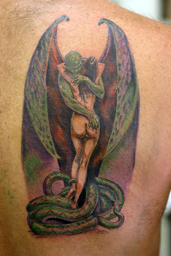 demon tattoos for women
