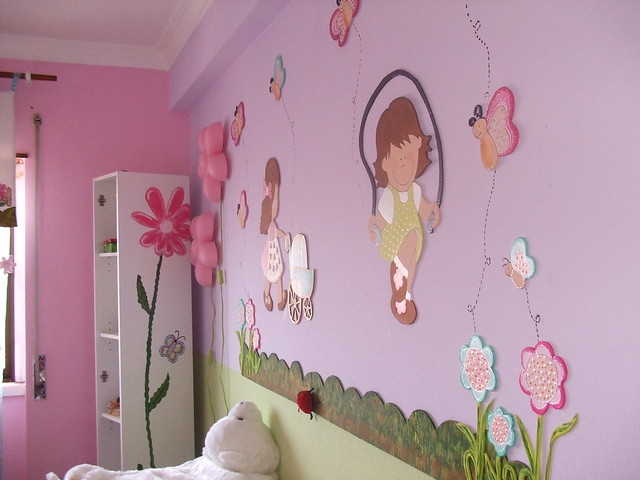 Декорирование стен для детей