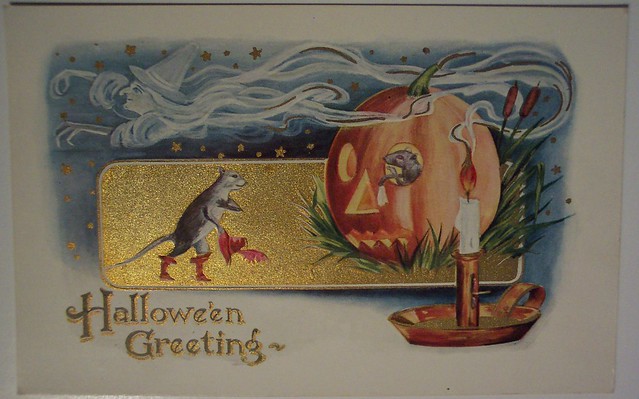 ANTIQUE HALLOWEEN POSTCARDS AND E-CARDS
