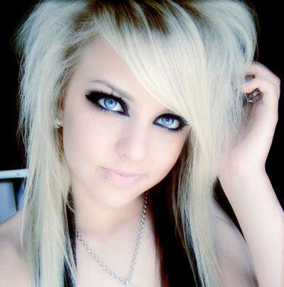 blond scene hair i do not own it looks so pretty C i want to do my hair