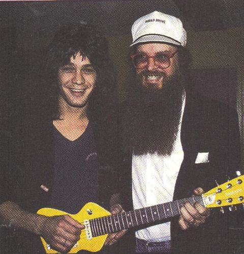 Eddie Van Halen and Billy Gibbons