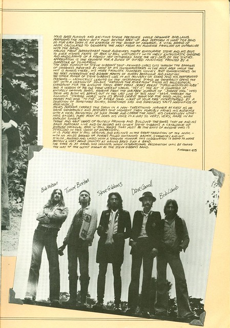 1975 - Who, The - European Tour - Opener Steve Gibbons Band - Side 22