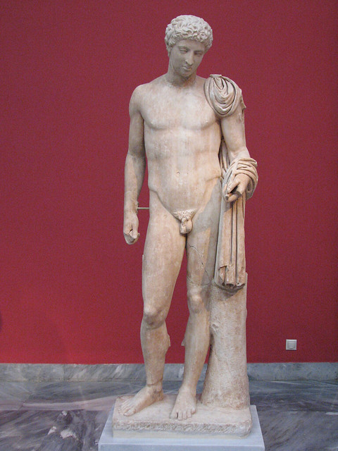 Statue of Hermes. National Archaeological Museum of Athens.