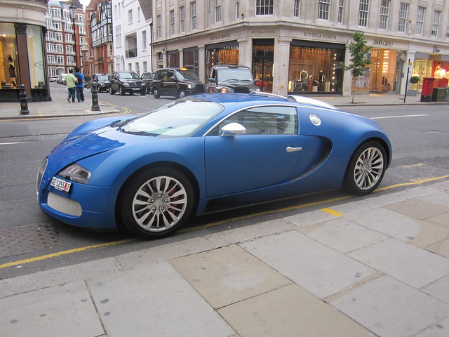 Bugatti Veyron Bleu Centenaire Only one in the world