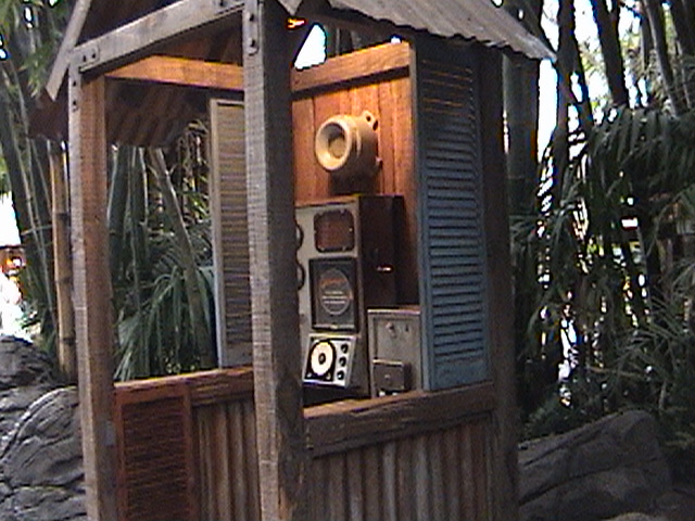 FunPhone, Waiting Area, Queue, Indiana Jones™ Adventure, Temple of the Forbidden Eye, Adventureland, Disneyland®, Anaheim, California, 2007.01.30 16:25