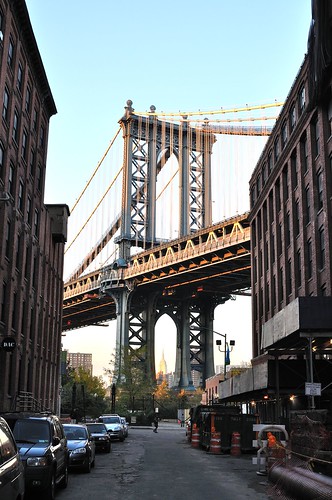 Manhattan Bridge from Washington Street