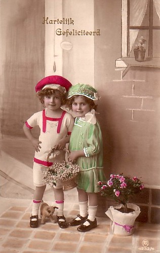 Vintage Postcard  ~ Sweet Children