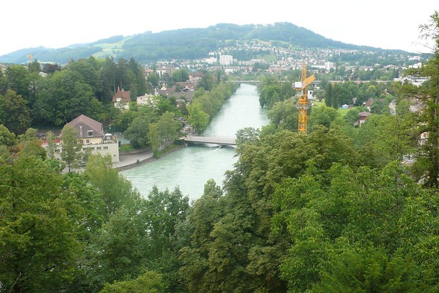 View of the River Aare in Bern