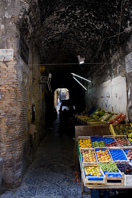 Fruitstand in an Alley