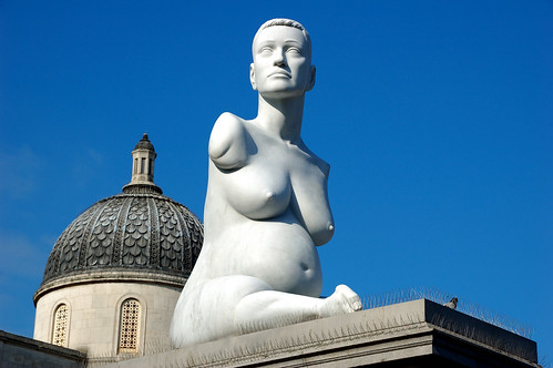 Trafalgar Square Statue Alison Lapper Pregnant