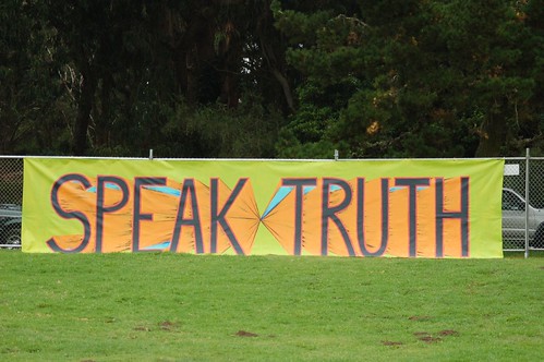Speak Truth Banner