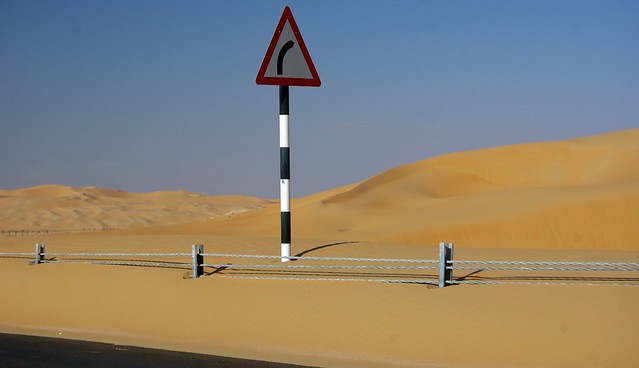 Liwa desert dunes