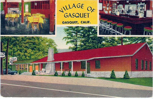 Village of Gasquet, CA, 1950's