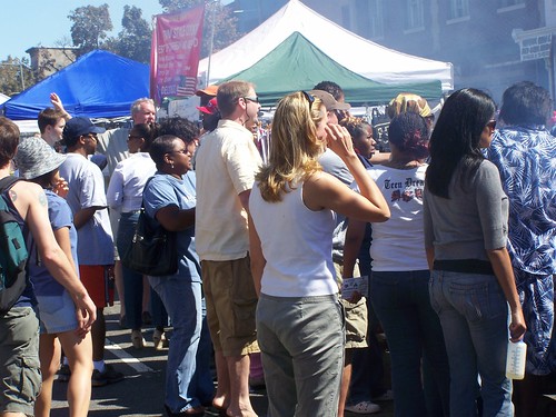 People at the H Street Festival