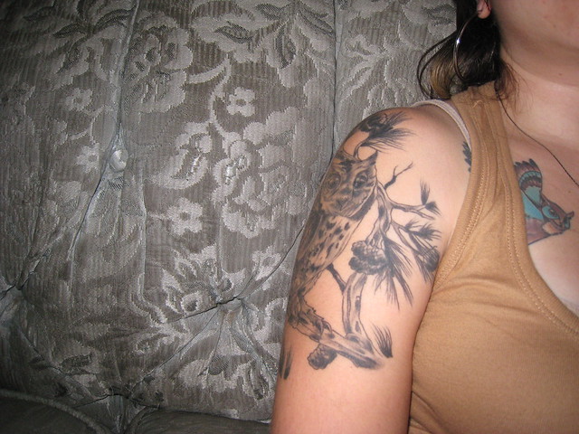 how many owl tattoos can you fit in one picture