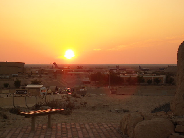 Sunset at Ali Al Salem