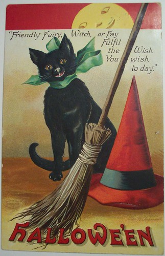 Vintage Halloween Postcard artist Ellen H Clapsaddle