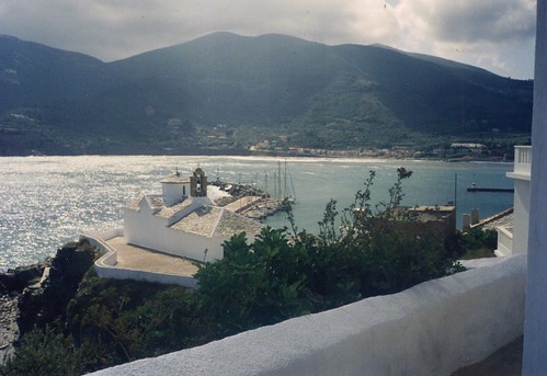 View of Skopelos Town, Greece