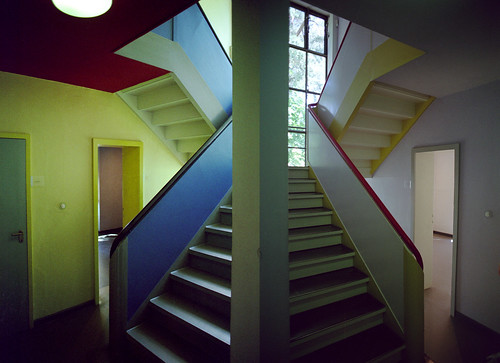 dessau masters' houses - both stairwells