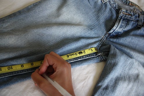 Step 1a: Measure and Mark Pants