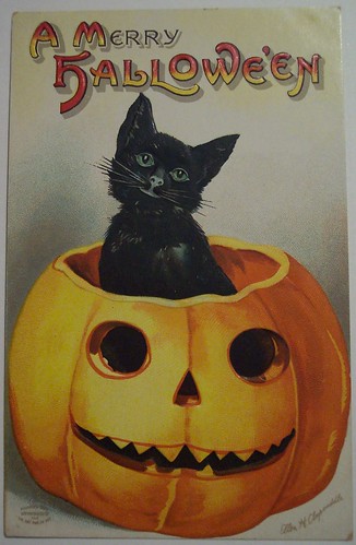 Vintage Halloween Postcard artist Ellen H Clapsaddle