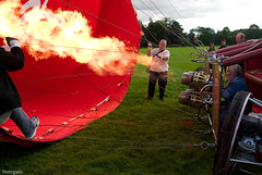 Balloon flight in Cumbria