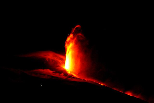 Etna Eruption September 2007