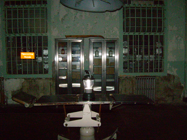 Alcatraz prison hospital