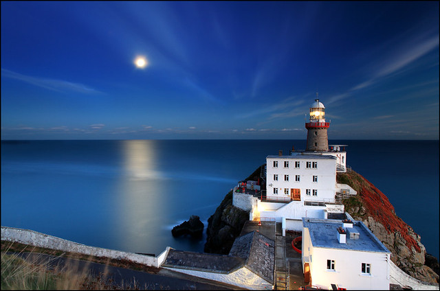 Moonrise - Baily Lighthouse - Dublin