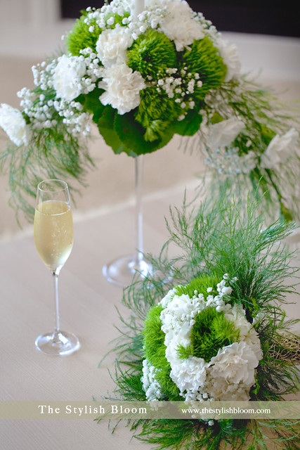 Winter Wonderland Wedding Flowers Design in The Stylish Bloom