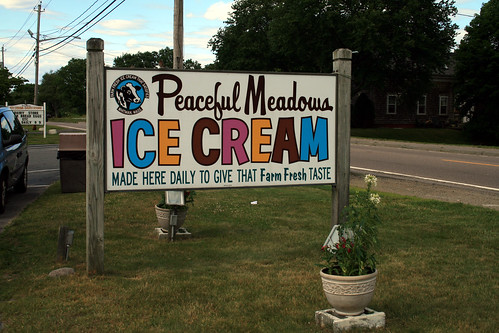 Peaceful Meadows Ice Cream in Whitman, Plymouth, Middleboro MA