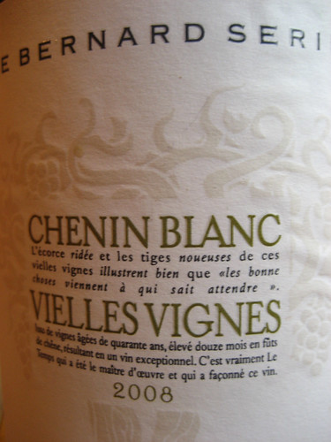 Chenin Blanc bottle