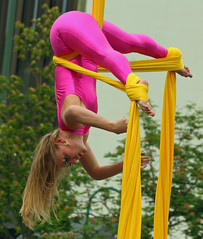 Alaska - Silk Stream Performer at the 2010 Solstice Festival