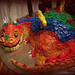 Baby dragon cake
